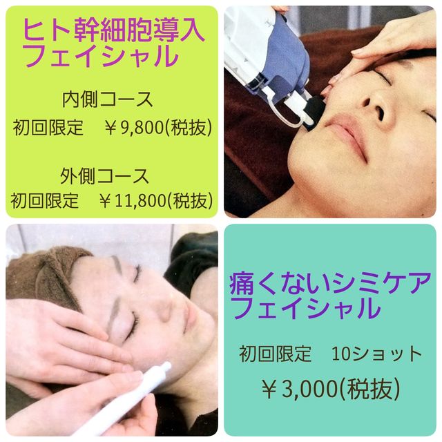 ヒト幹細胞導入フェイシャル シミケアフェイシャル ヒト幹細胞導入フェイシャル シミケアフェイシャル