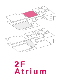 出展エリア：２Fアトリウム