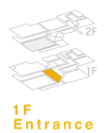 出展エリア：１Fエントランス