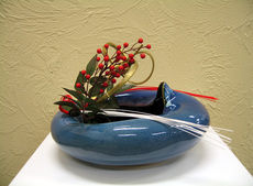 陶芸＆フラワーアレンジメント ～お正月花を飾ろう～