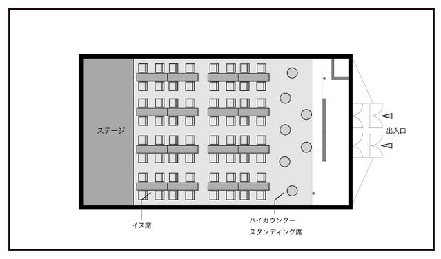 座席レイアウト　イメージ