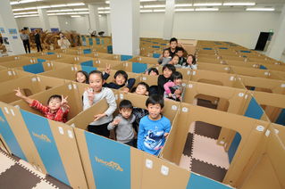 ダンボール遊園地 迷路 ダンボール遊園地 迷路