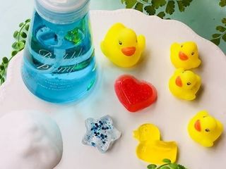 泡で出てくるふわふわ石けん＆ぷるぷる石けん 夏のとぅいんくるフェスタ　ワークショップ