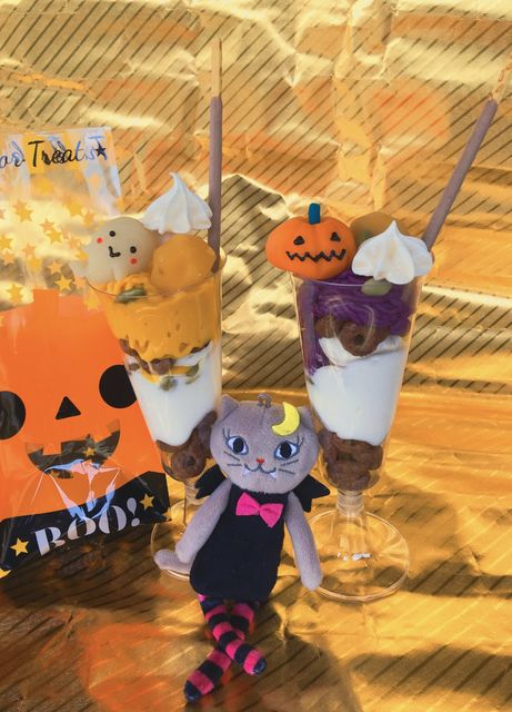 練り切りで飾る、ハロウィンパフェ！ハロウィンフェスタ2018　ワークショップ