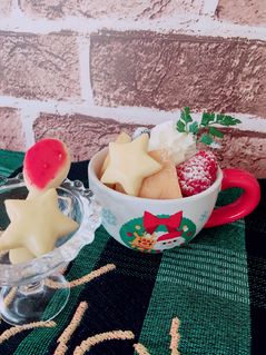 マグカップで可愛く♥無添加クリスマスケーキ＆クッキー