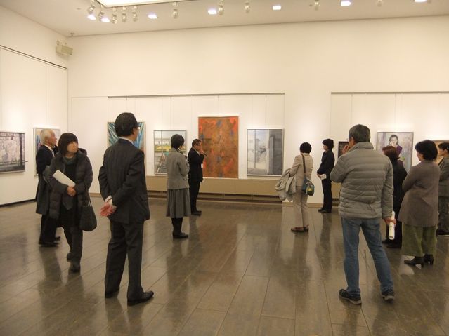 第14回　富山市美術展　会場風景