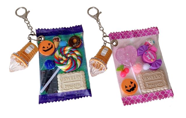 キャンディ袋のキーホルダー ハロウィンフェスタ2019 ワークショップ キャンディ袋のキーホルダー ハロウィンフェスタ2019 ワークショップ