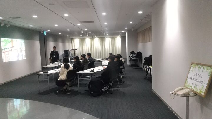 奥田中学校 11名様【1時間コース】 奥田中学校 11名様【1時間コース】